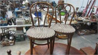 PAIR OF BENTWOOD CHAIRS