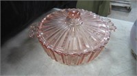 PINK DEPRESSION COVERED DISH
