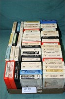 APPROX 38 8 TRACK TAPES