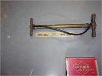 Antique Ford brass air pump