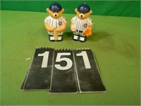 Cubs Salt and Pepper Shakers
