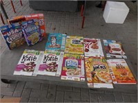 BOX-13 CEREAL BOXES