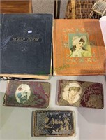 3 victorian autographed books, with one Victorian