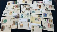 Collection of 65 Israel first day covers,