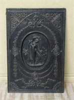 Neo Classical Cast Iron Fireplace Summer Cover.