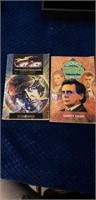 Doctor Who 2 books and 2 movies VHS