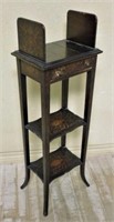 Floral Accented Petite Tiered Bookstand.