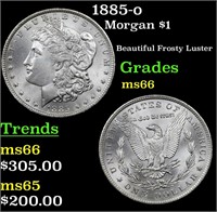 1885-o Morgan $1 Grades GEM+ Unc