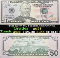 *Star Note* $50 Federal Reserve Note Grades Choice