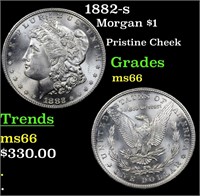 1882-s Morgan $1 Grades GEM+ Unc