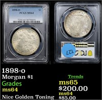 1898-o Morgan $1 Graded ms64