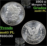 1901-o Morgan $1 Grades Select Unc PL