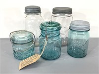 Vintage Canning (Mason) Jars -Presto, Atlas, etc