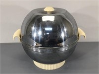 Vintage Electric Hot Serving Bowl w/Glass -works