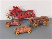 Vintage Plastic Toys -Auburn, etc