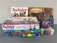Board Games, Twister, etc