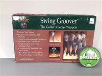 Golf Swing Trainer & Coasters