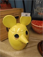 MID CENTURY MCCOY MOUSE COOKIE JAR