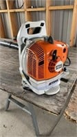 Stihl br 200 backpack blower works great