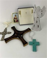 Crosses, Stationary & Ceramic Angel