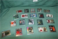 20 NFL NUMBERED TRADING CARDS