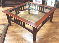 Ethan Allen Mission Style Coffee Table