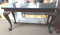 Hand-carved Buffet Table