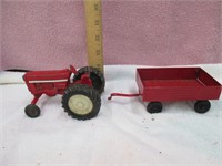 ERTL Toy Tractor & Trailer Made in USA - 74-7650