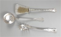3 Piece Silver Serving Utensil Collection #1