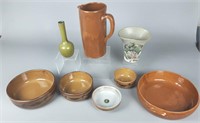 8 Piece Assorted Pottery Collection