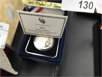 2011 MEDAL OF HONOR SILVER COMMEMORATIVE