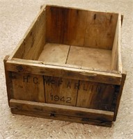 1942 Vtg Box-H.C. McFarlin Moving Crate