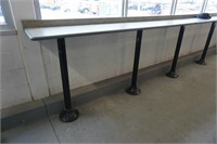 1x 7ft Long Bar Stand/Table