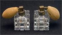 Vtg Perfume Bottles-Set of Two  Empty