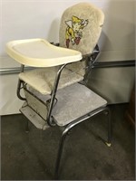 Vintage Highchair Convertable