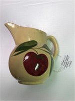 Francisan Ware Stoneware Pitcher apple pattern
