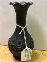 Imperial Glass Bellaire Ohio-Black Bud Vase
