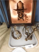 LOT OF WESTERN DECOR PIECES