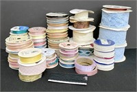 Lot of Sewing/Decorative Ribbon/Misc.