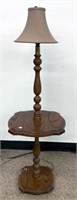 Solid Wood Table Lamp-48" Tall-Works