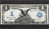 1899 US $1 'Black Eagle' Silver Certificate Very