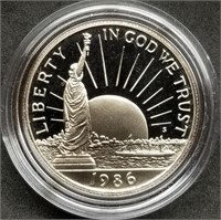 1986-S Statue of Liberty Proof Half Dollar in