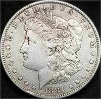 1881-O US Morgan Silver Dollar