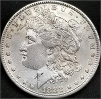 1882-P US Morgan Silver Dollar