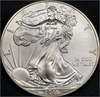 2011 1oz Silver Eagle BU