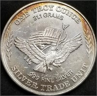 1 Troy Oz .999 Silver Trade Unit - US Stockpile Si