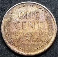 1909 VDB Lincoln Wheat Cent BU Red/Brown
