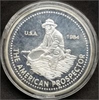 1 Troy Oz .999 Silver Round - American Prospector
