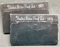 1975 & 1975 US Mint Proof Sets w/Ike Dollars