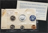 1965 US Mint Special Mint Set w/Silver Half